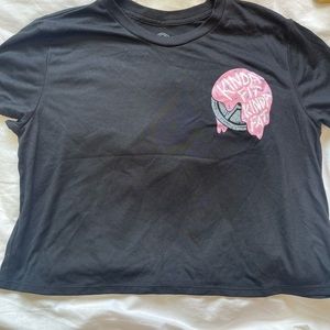 Kinda Fit Kinda Fat Crop Tee
